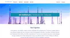 Desktop Screenshot of an-nabasys.com